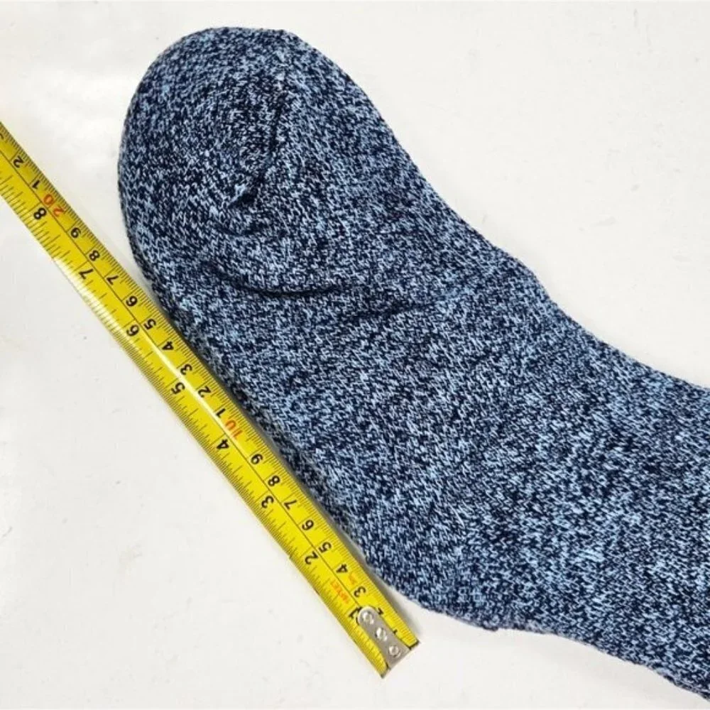Women Merino Lamb Wool Socks, FUR LINED Very Warm Boots Marled Socks 3-Pairs NEW - Picture 3 of 5